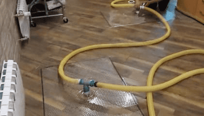 Просушка паркета, ламината после потопа