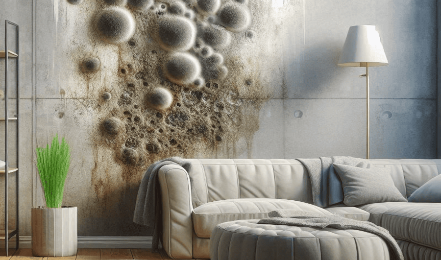 Просушка бетонных стен