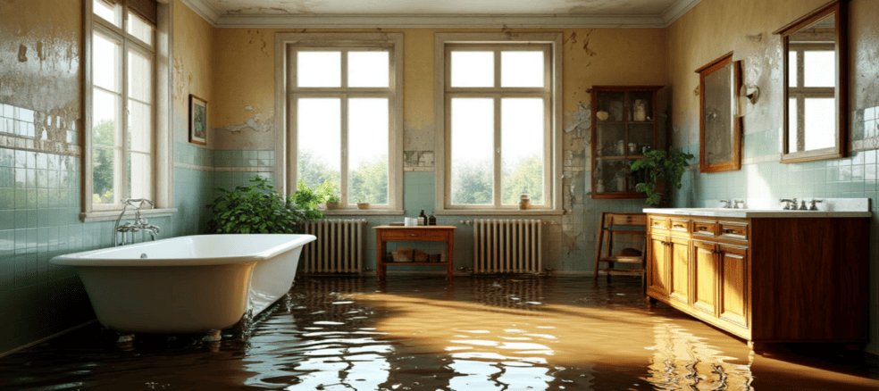 Что делать при потопе в квартире