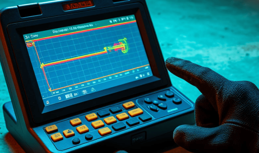 Поиск труб в стене в доме в Минске