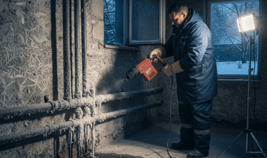 Разморозка труб водопровода, водоснабжения в Бресте и Брестской области